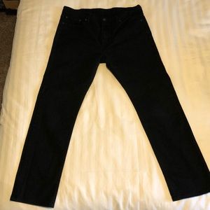 Men’s  Levi’s 513 black jeans
